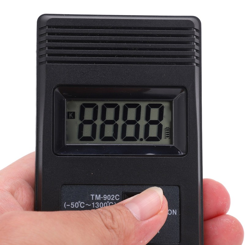Tm‑902c Digital K Type Sensor LCD Thermometer Temperature Detector with