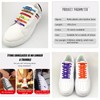 SZWLJ Elastic Shoelaces with Metal Capsules, No Tie Rubber Laces,