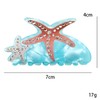 1Pack Starfish Hair Claw Clip - Summer Beach Starfish Hair