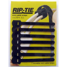 Rip – Tie Lip Tie Mini 6x89 mm Black Pack of 7 Q – 35 – 007 – BK