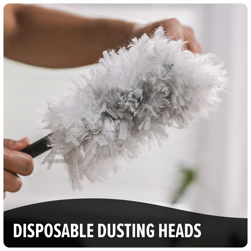 Dirt Devil Telescopic Extended Reach Duster, Multi-Surface Cleaning, with Disposable