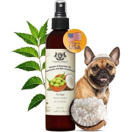Gerrard Larriett Aromatherapy Pet Care Dog Sunscreen for Nose Vitamin & Essential Oil 8 oz, Dry Dog Nose Balm, SPF 30 B
