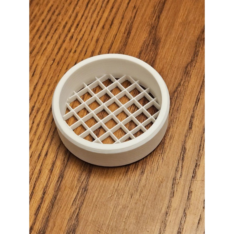 GWM 1" PVC Pipe Vent Screen, 1.315" OD, 1/4" Mesh,