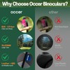 occer 15x30 Compact Binoculars for Adults and Kids：Occer Large View