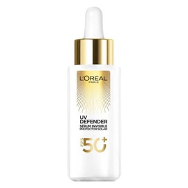 L'Oréal Paris Sérum Protector Solar Invisible FPS 50+ anti-manchas y lineas de expresión, 30ml