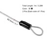 TOP-VIGOR Security Steel Cable 2.5mm x 1m Coated Security Wire