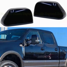 Torox 2021-2025 Ford F250-F550 Superduty 21-25 F150 Mirror COVERS HX ANTIMATTER BLUE