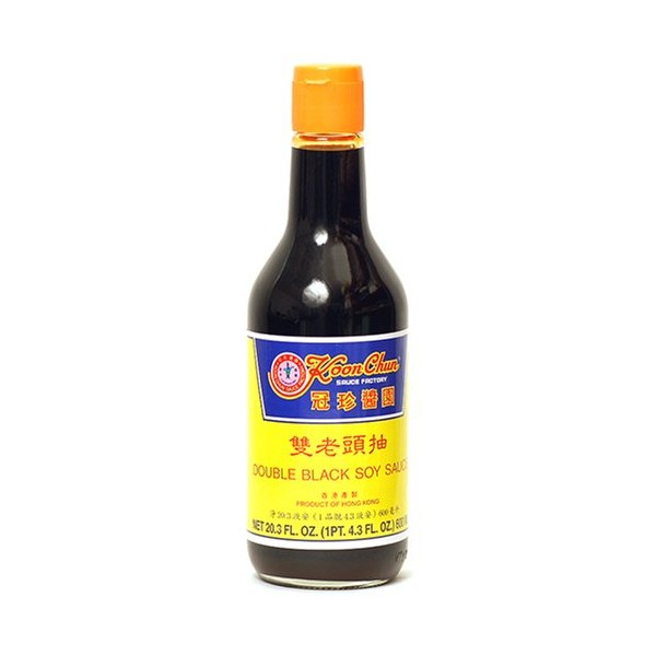Koon Chun Double Black Soy Sauce, 20.3-Ounce Bottle (Pack of 2)