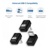 3 Pack Usb C 90 Degree Adapter [80Gbps Data Transfer,8K@240Hz
