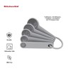 KitchenAid Universal Measuring Spoon Set, 5-Piece, Gray