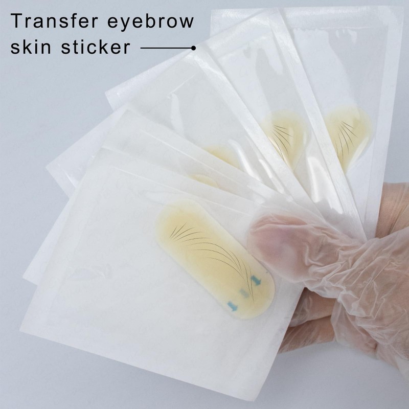 Guapa Individually Packed Transfer Eyebrow Stencils – Easy Mapping for