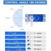 Smraza 12 Pcs SG90 9G Micro Servo Motor Kit for