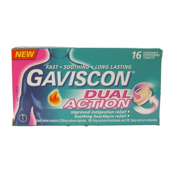 Gaviscon Dual Action Tablets 16