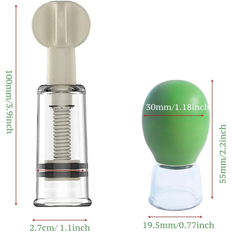 2 Pairs Nipple Corector for Flat and Inverted Nipples, Inverted