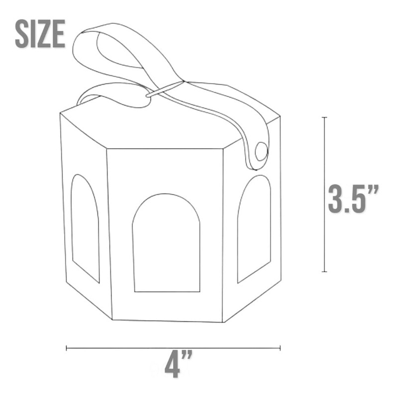 FavorsXtra - 10 Pcs Party Favor Boxes, Treat Containers, Candy