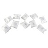 HOME-X Fitted Toilet Seat Covers, Individually Wrapped Disposable Sanitary Accessories