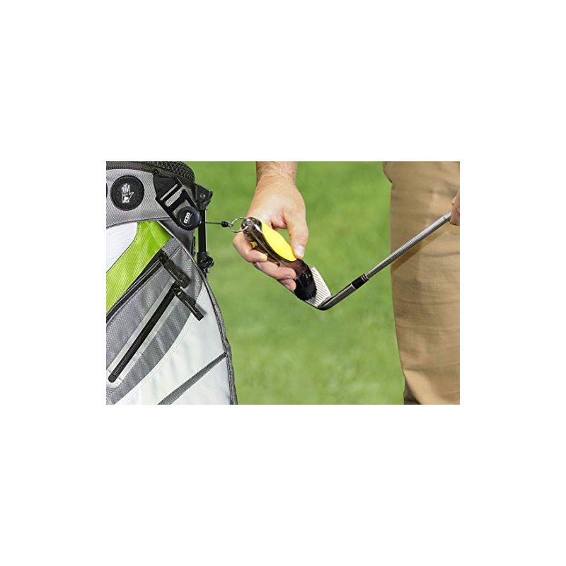 Izzo Golf Brush Cleaning Aqua Brush with Reel