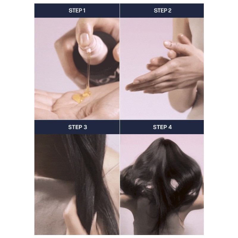 UNOVE Silk Oil Essence Double Special Set 2items, Scent:Tender Bloom