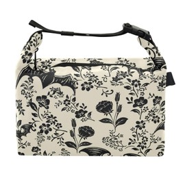 CBBYY Goth Bat Lunch Bag for Women & Men Reusable Lunch Tote Bags for Work, Office, Picnic, Travel,School