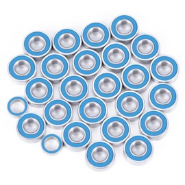 TRZX 26pcs Rubber Sealed Bearing Kit Improves Parts for Tamiya TL-01 WR-01 GF-01 RC Car