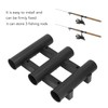 Rod Holder Multifunctional ABS Rod Holder with 4 Screws 3