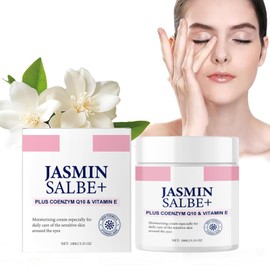 Jasmine Ointment Eyes, 100 ml Jasmine Ointment for the Eyes, Eye Cream with Collagen