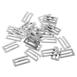 Healeved 24pcs Barber Cape Strap Buckle Easy Hairdressing Tools for Salon Home Use Compatible with Various Cape Styles