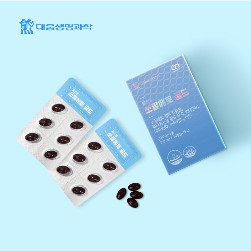 Daewoong Life Science Health On Saw Palmetto Gold 2 Boxes