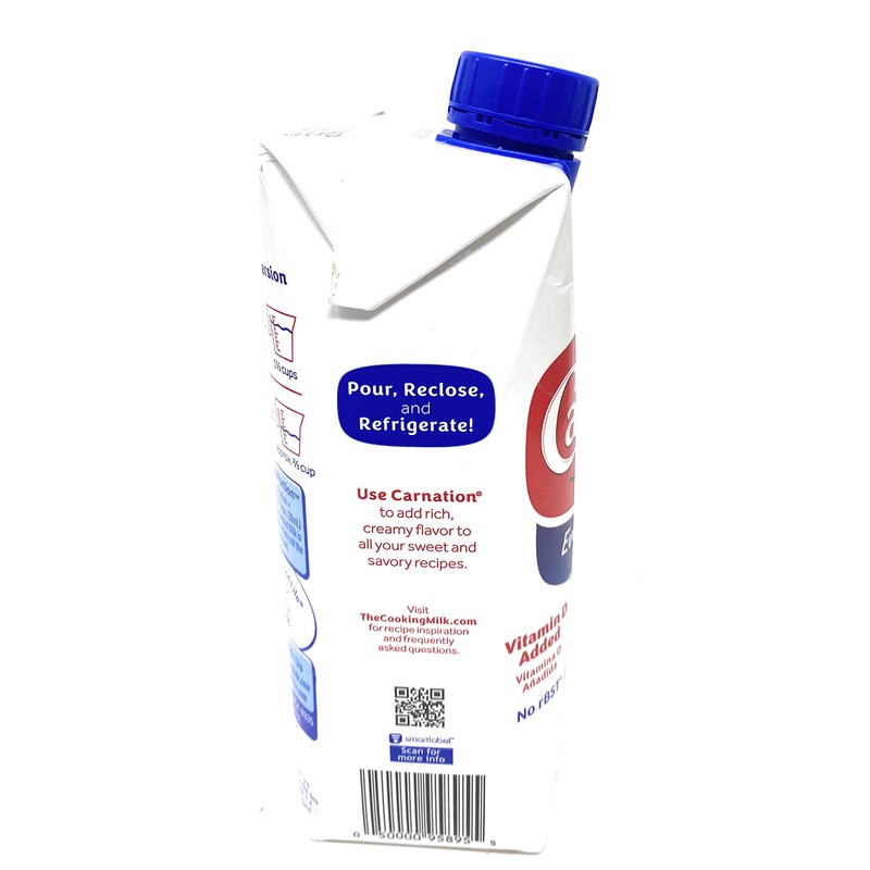 Nestle Carnation Evaporated Milk Vitamin D 17oz - pack of