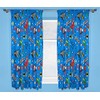 JUSTICE LEAGUE 'Inception' 72 Inch Drop Curtain Set, Multi-Colour
