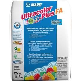 Mapei Ultracolor Plus FA Rapid-Setting Grout 25 LBS (Frost 77)
