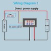 Greluma 2 x 0.28 Inch Digital Voltmeter Ammeter, DC 100