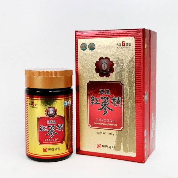 (3244) 6-year-old Korean red ginseng extract gold 240g / (3244) 6년근 고려홍삼정 골드 240g
