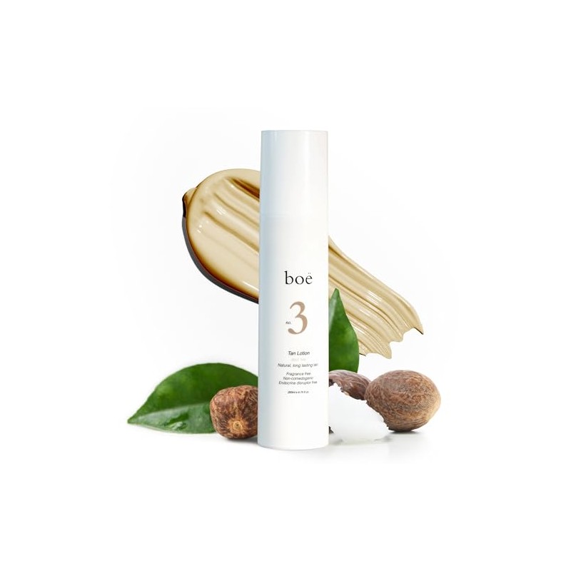 Boë No.3 Self Tanning Lotion - Fast-Drying, Streak-Free Gradual Tan