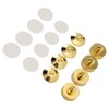 4Set Speakers Spikes Shock Absorbing Prevent Slip Zinc Alloy Speaker