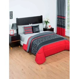 Elefantito Edredon King Size Con Sabanas Grafito Algodon Envio Gratis