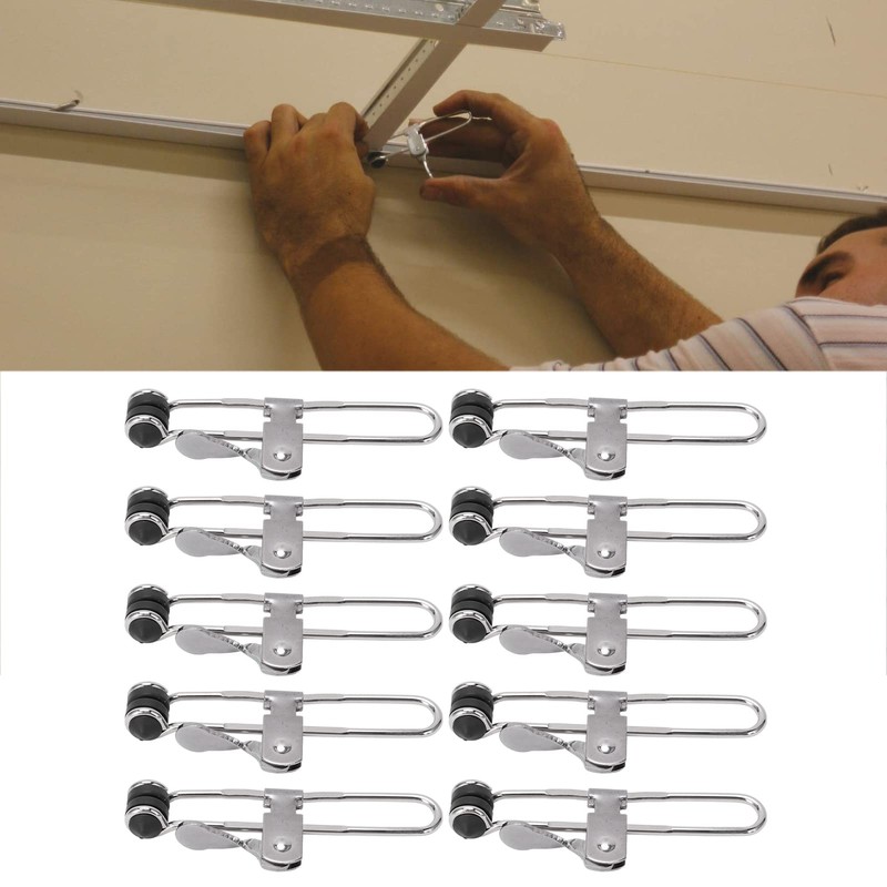 10PCS Lever Lock Rubber Head Clamps,Lever Action Grid Clamp Multifunctional