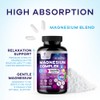 Nature's Nutrition Suplemento de complejo de magnesio 500 mg -