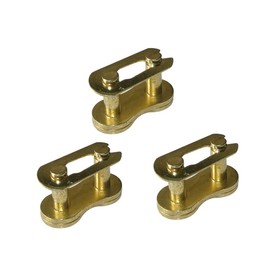 3 pcs 520 Chain Master Link Gold For Suzuki Rm125 250 450 Drz400 ATV Quad Go Kart