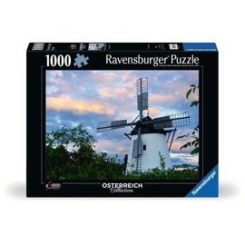 Ravensburger Puzzle 12000597 - Windmill at Retz - 1000 Pieces Puzzle for Adults and Children from 14 Years
