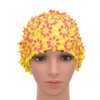 Medifier Swim cap Floral Petal Retro Style Bathing Caps for