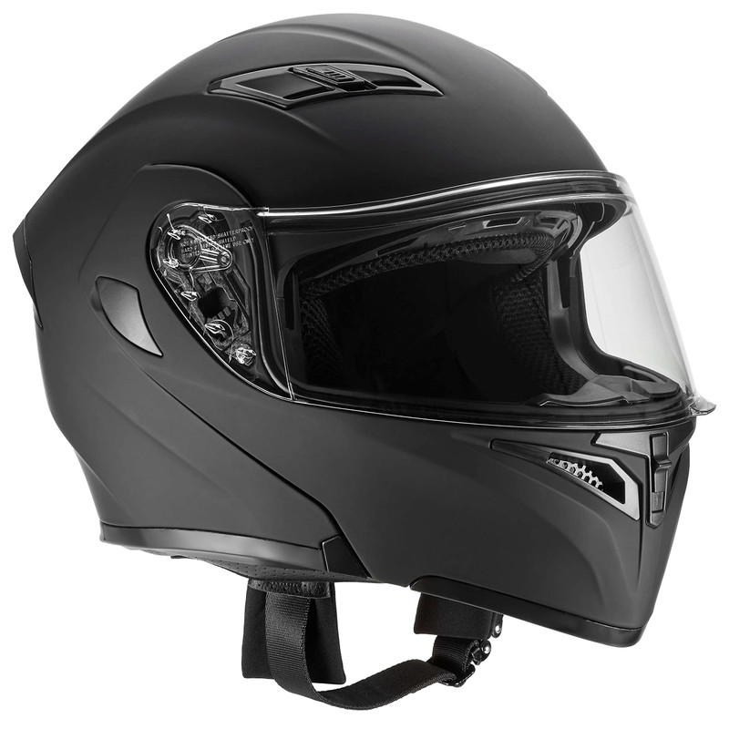 Rapido Boutique Collection Snowmobile Motorcycle Dual Visor Flip Up Modular
