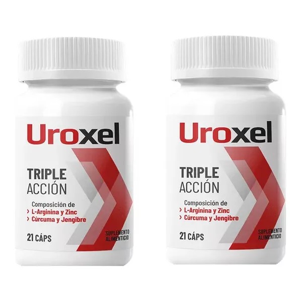 2pack Uroxel L-arginina Apoyo Para Próstata 21caps 2pack Sabor Sin