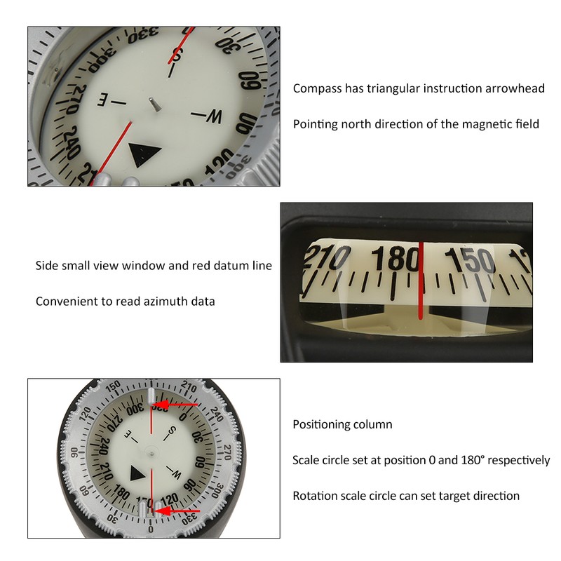 CP-991 Lightweight Strong Magnet 50M Watch Balanced Waterproof Underwater Luminous