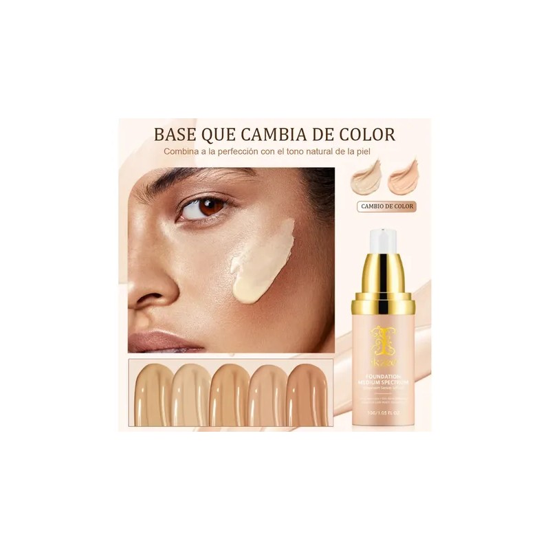 Prebase Para Maquillaje Para Piel Madura Que Cambia De Color