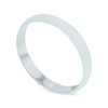 925 solid sterling silver 3mm plain band rings available in