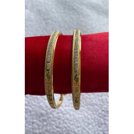 Fashion Jewelry Ethnic Bollywood Gold Plated Fashion Jewelry Bangles Bracelet
