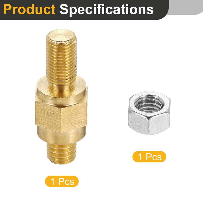 MECCANIXITY 3/8 Inch Battery Terminal Charging Posts Battery Terminal Connector