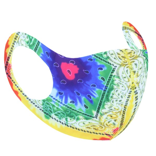 Zac's Alter Ego Non Medical Multi Colour Paisley Print Face