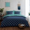 GC GAVENO CAVAILIA Poly Cotton Duvet Cover Sets, Reversible Geometric
